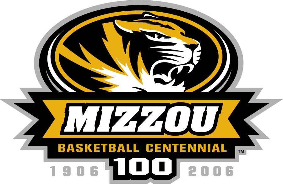 Missouri Tigers 2006 Anniversary Logo iron on transfers for clothing